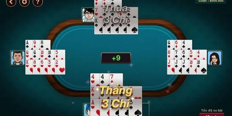 Mậu binh trực tuyến giao diện dễ thao tác